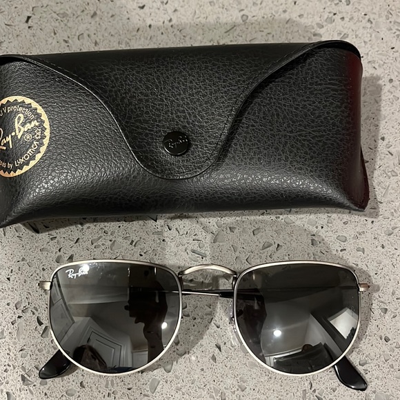 Womens Ray Ban Elon in Antique Gunmetal Dark Grey